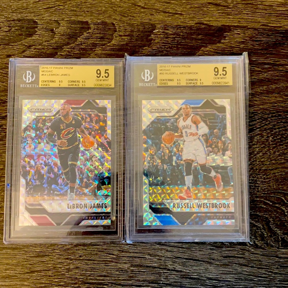 Beckett 9.5 trading card. New great condition